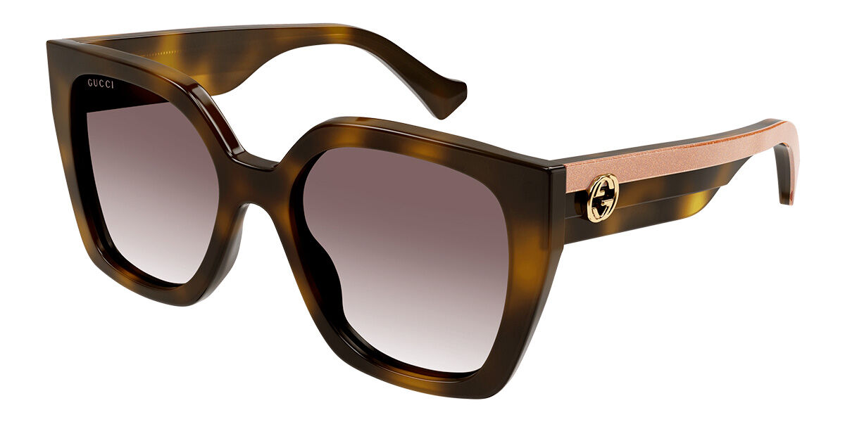 Image of Gucci GG1300S 003 Óculos de Sol Tortoiseshell Feminino PRT