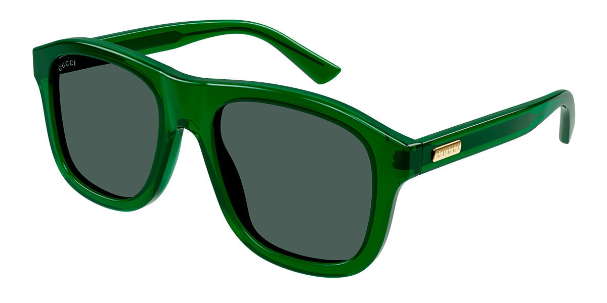 Image of Gucci GG1316S 004 Óculos de Sol Verdes Masculino BRLPT