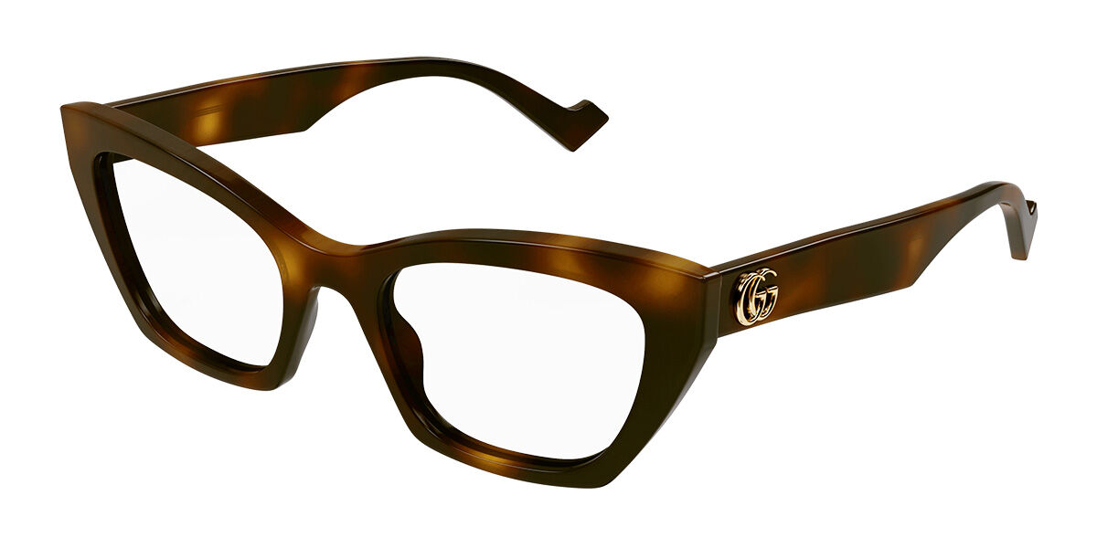 Image of Gucci GG1334O 002 Óculos de Grau Tortoiseshell Feminino BRLPT