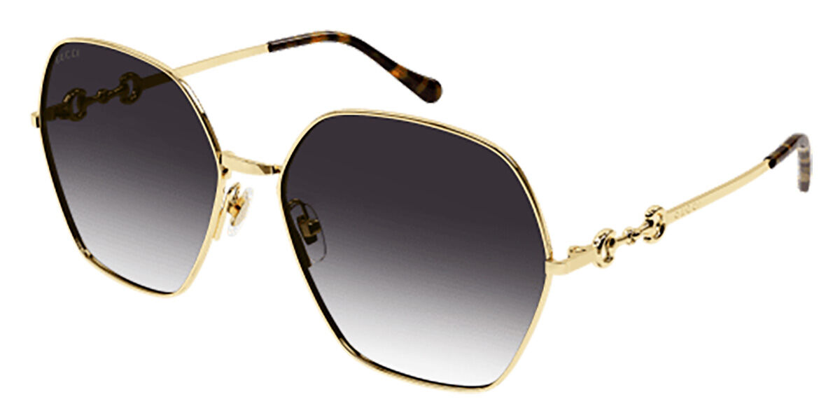Image of Gucci GG1335S 001 Óculos de Sol Dourados Feminino PRT