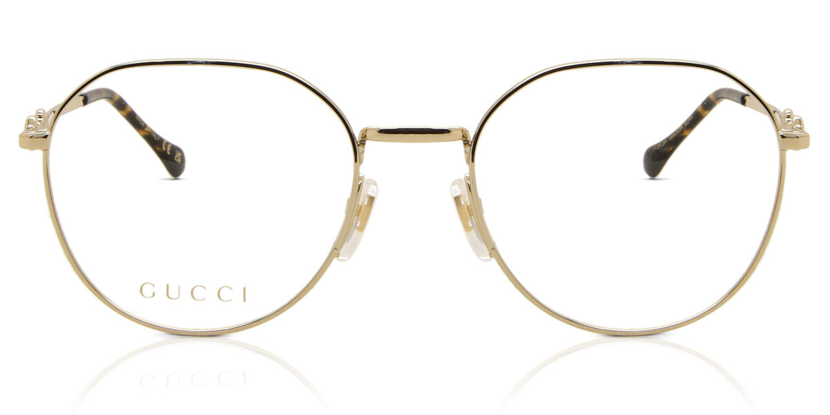 Image of Gucci GG1336O 001 Óculos de Grau Dourados Feminino PRT