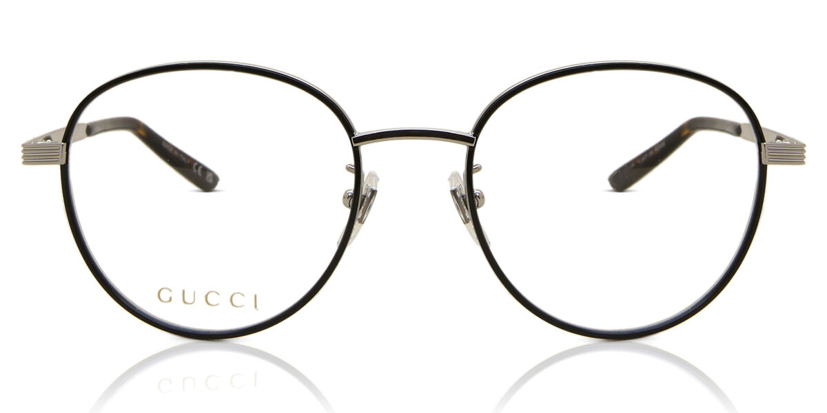 Image of Gucci GG1353OA Asian Fit 003 Óculos de Grau Pretos Masculino PRT