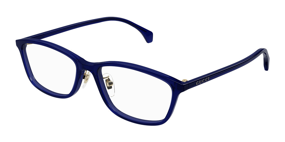 Image of Gucci GG1356OJ Asian Fit 004 Óculos de Grau Azuis Masculino PRT
