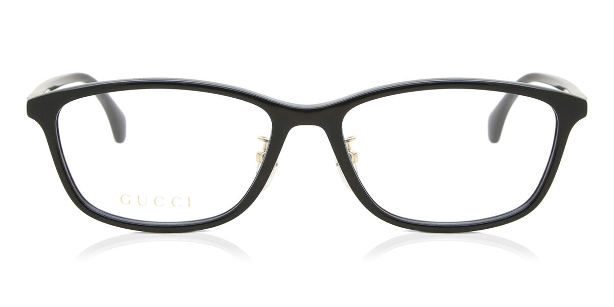 Image of Gucci GG1356OJ Formato Asiático 001 Óculos de Grau Pretos Masculino BRLPT