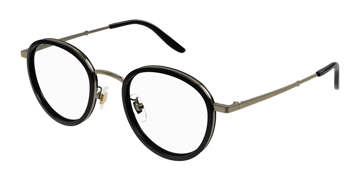 Image of Gucci GG1357OJ Formato Asiático 002 Óculos de Grau Pretos Masculino BRLPT