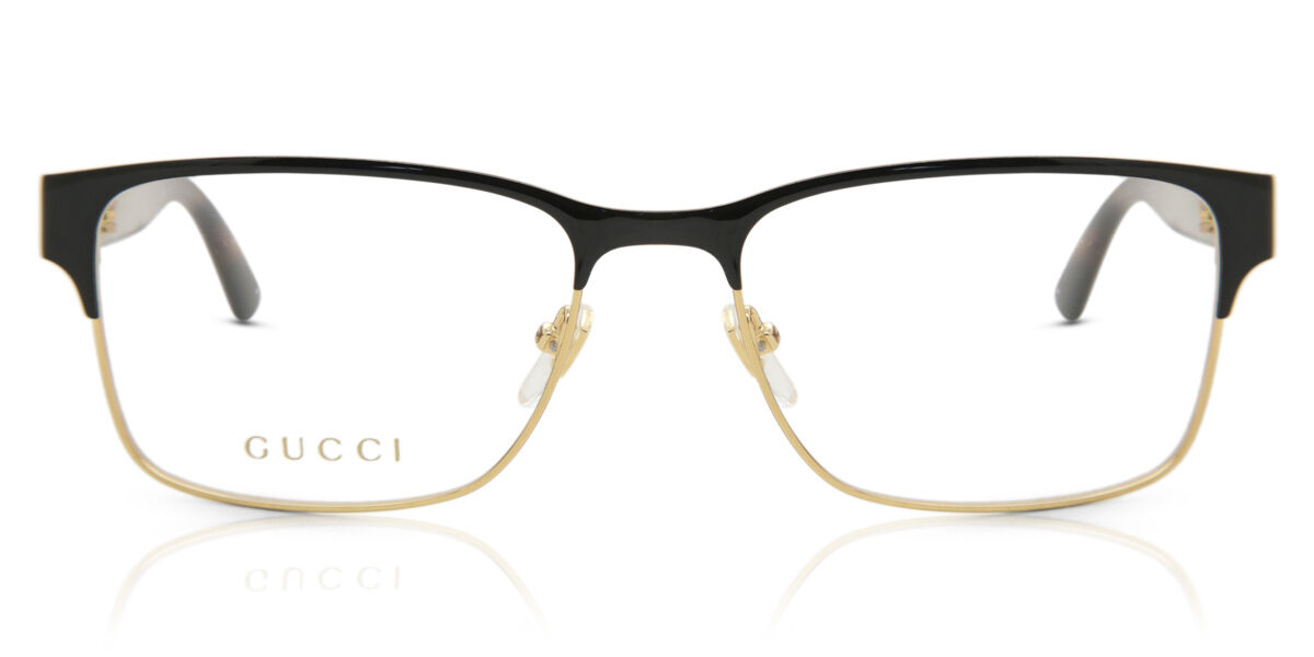 Image of Gucci GG1365S 002 Óculos de Grau Pretos Masculino PRT