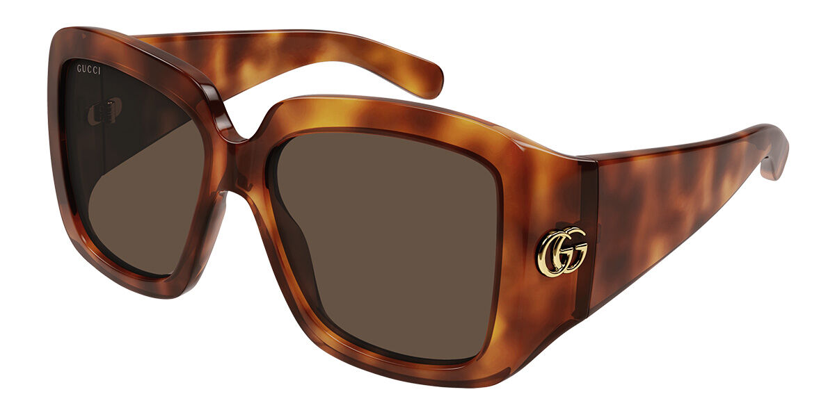 Image of Gucci GG1402S 002 Óculos de Sol Tortoiseshell Feminino PRT