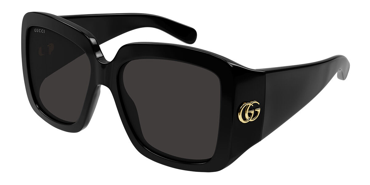 Image of Gucci GG1402SA Asian Fit 001 Óculos de Sol Pretos Feminino PRT