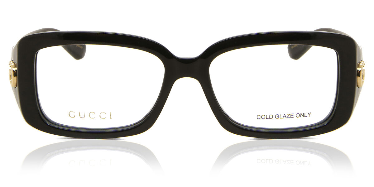 Image of Gucci GG1406O 001 Óculos de Grau Pretos Feminino BRLPT