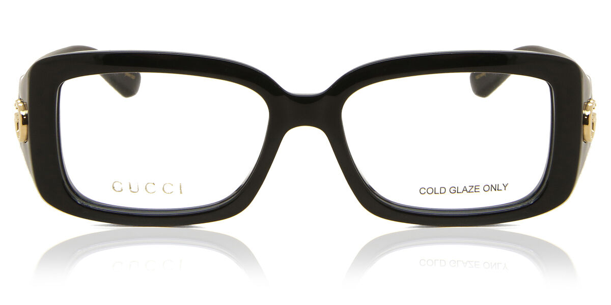 Image of Gucci GG1406O 001 Óculos de Grau Pretos Feminino PRT