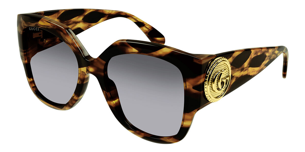 Image of Gucci GG1407S 002 Óculos de Sol Tortoiseshell Feminino BRLPT