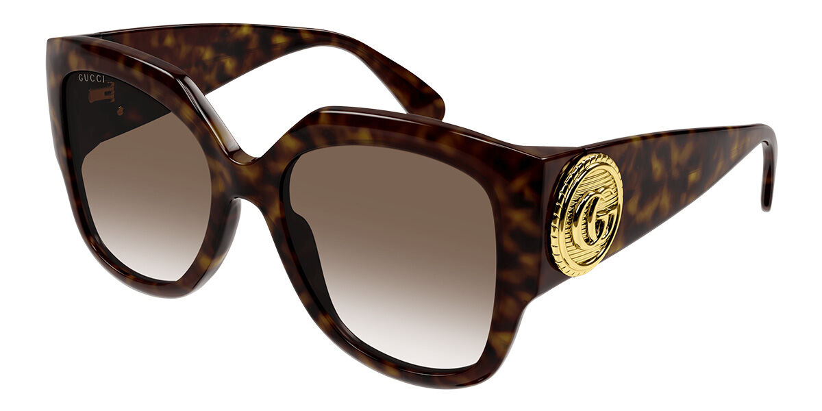 Image of Gucci GG1407S 003 Óculos de Sol Tortoiseshell Feminino BRLPT