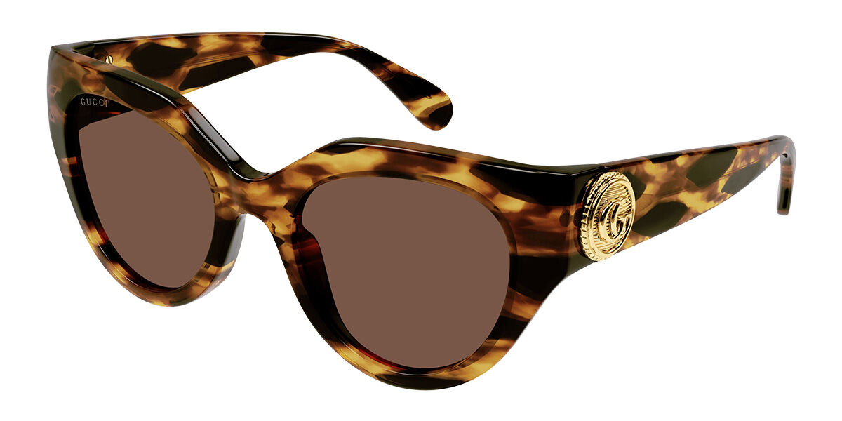 Image of Gucci GG1408S 002 Óculos de Sol Tortoiseshell Feminino BRLPT