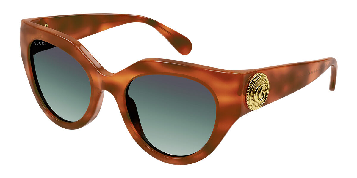 Image of Gucci GG1408S 004 Óculos de Sol Tortoiseshell Feminino BRLPT