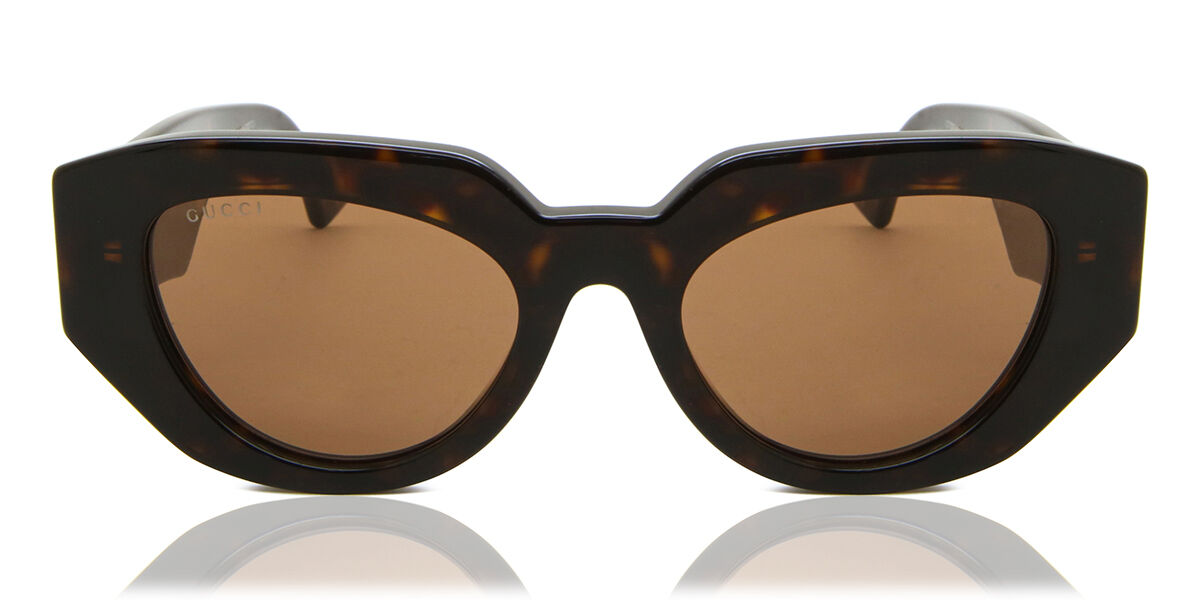 Image of Gucci GG1421S 002 Óculos de Sol Tortoiseshell Feminino BRLPT