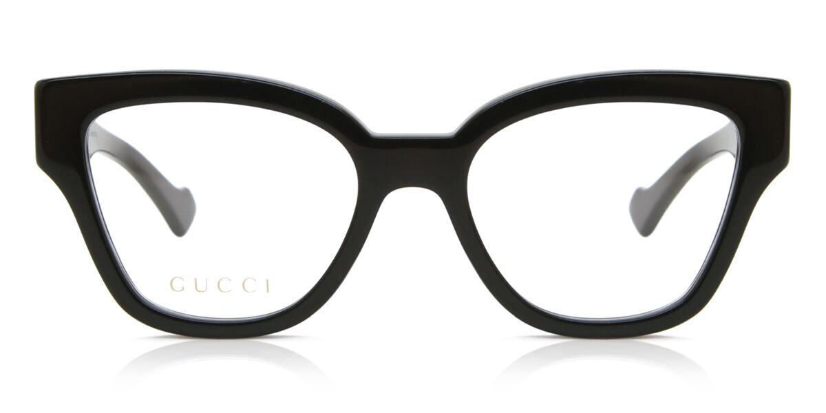 Image of Gucci GG1424O 001 Óculos de Grau Pretos Feminino BRLPT