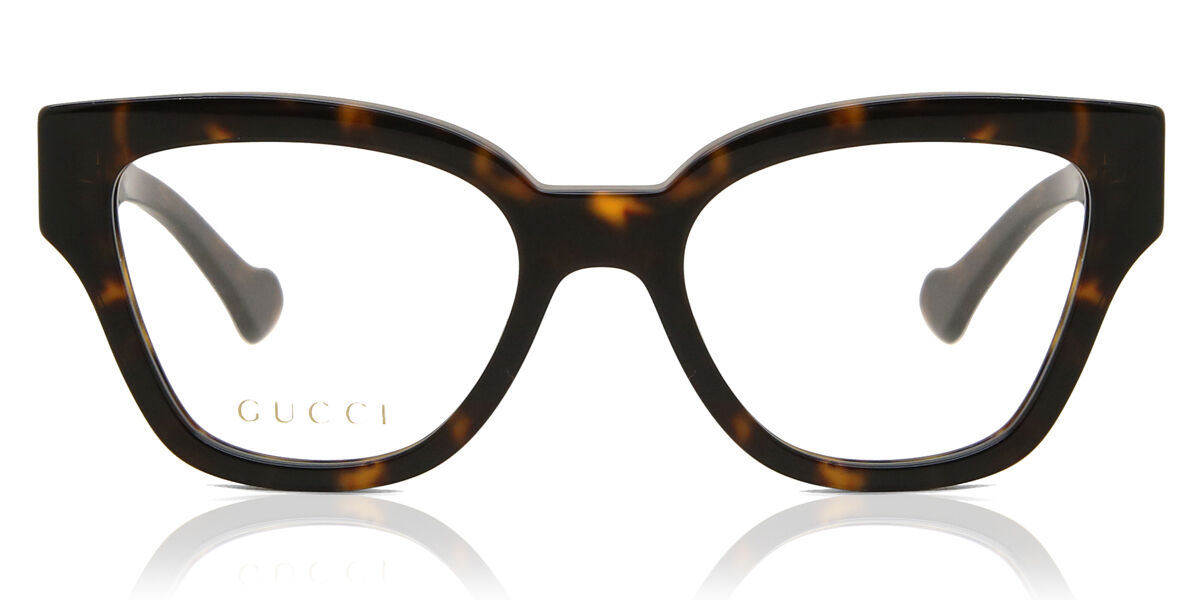 Image of Gucci GG1424O 002 Óculos de Grau Tortoiseshell Feminino PRT