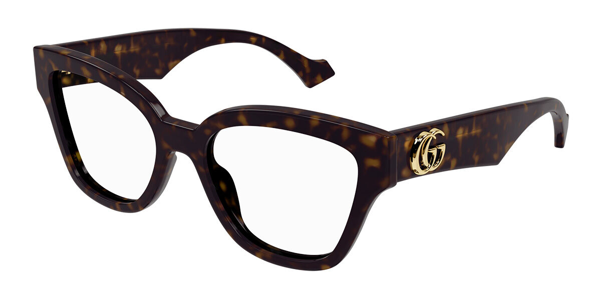 Image of Gucci GG1424O 006 Óculos de Grau Tortoiseshell Feminino BRLPT