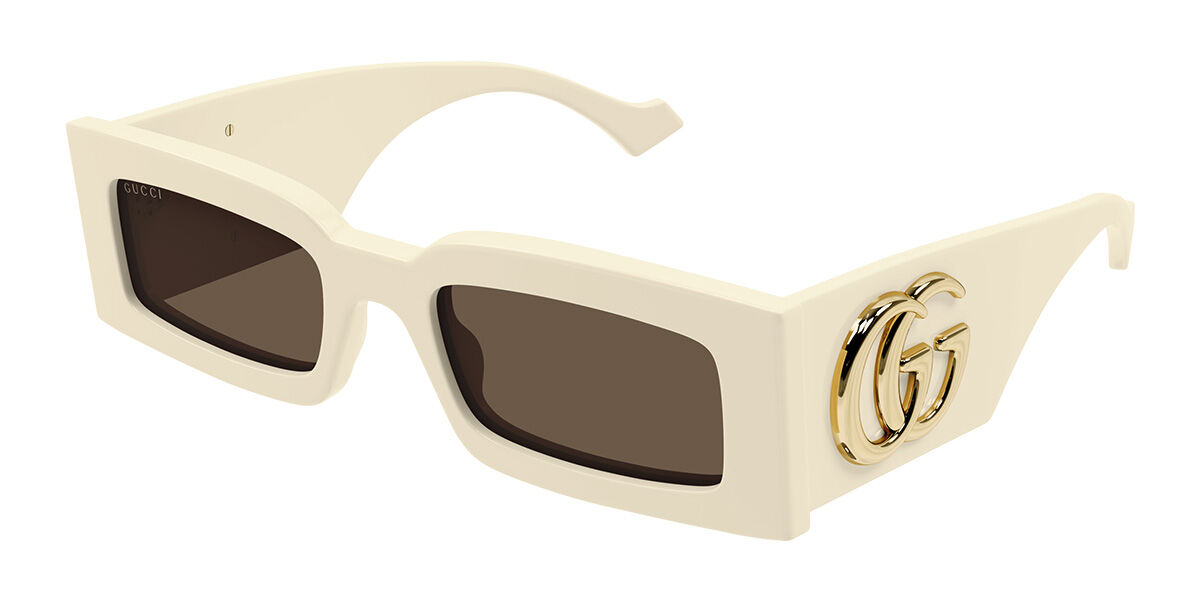 Image of Gucci GG1425S 004 Óculos de Sol Brancos Feminino PRT