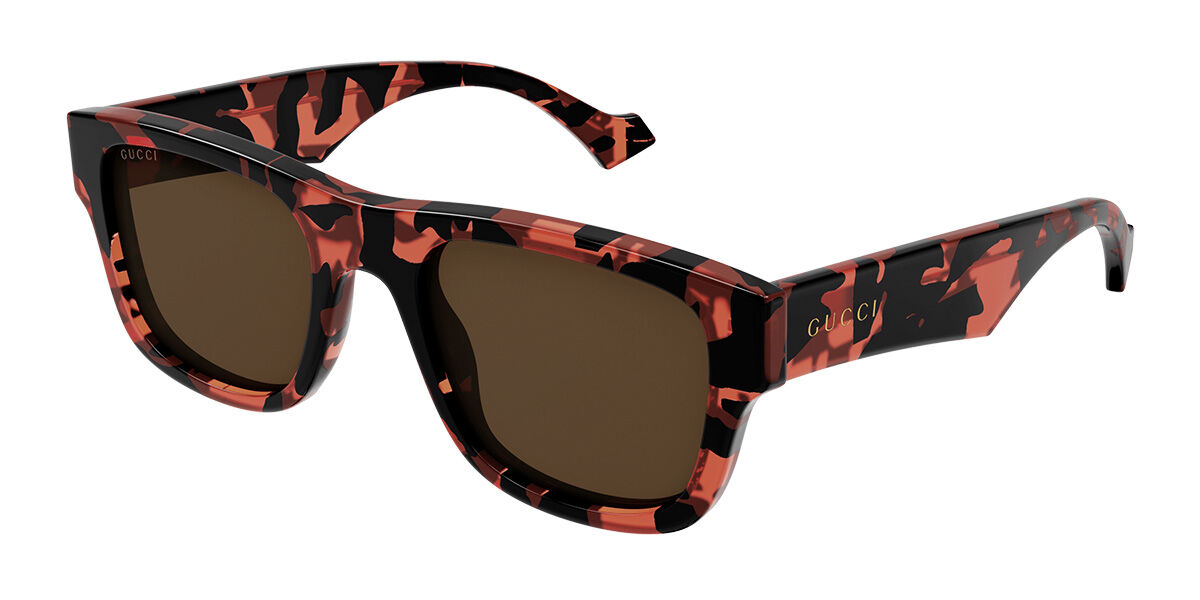 Image of Gucci GG1427S 004 Óculos de Sol Tortoiseshell Masculino PRT