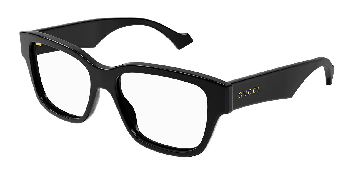 Image of Gucci GG1428O 004 Óculos de Grau Pretos Masculino BRLPT