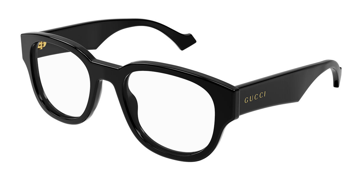 Image of Gucci GG1429O 001 Óculos de Grau Pretos Masculino PRT