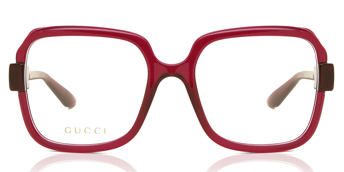 Image of Gucci GG1433O 003 Óculos de Grau Purple Feminino PRT