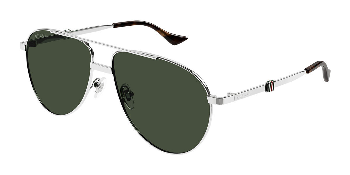 Image of Gucci GG1440S 002 Óculos de Sol Prata Masculino PRT