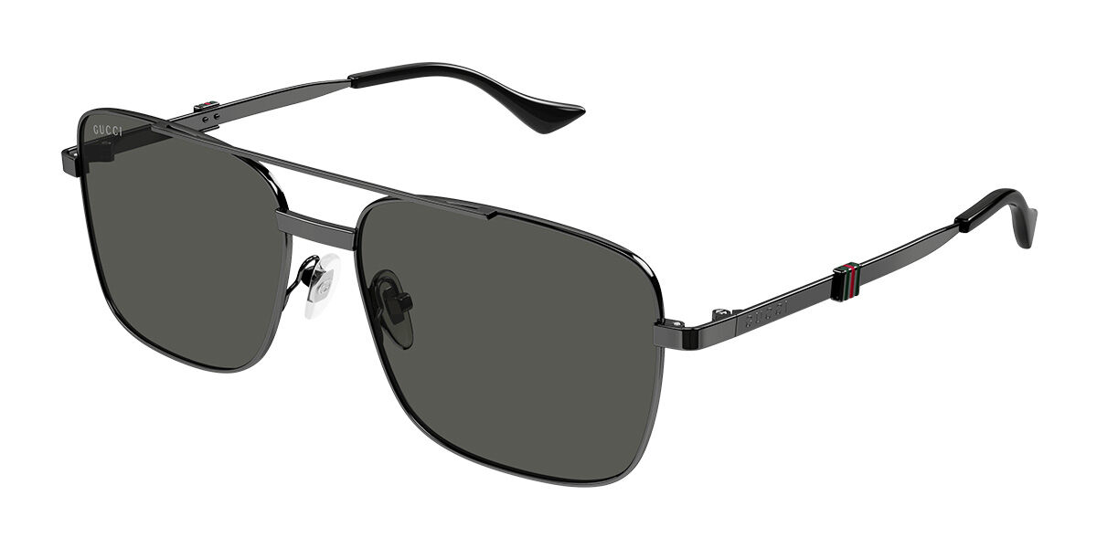 Image of Gucci GG1441S 001 Óculos de Sol Gunmetal Masculino BRLPT