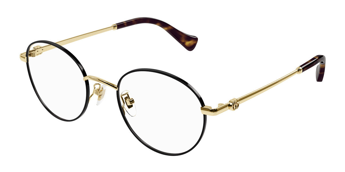 Image of Gucci GG1472OJ Asian Fit 002 Óculos de Grau Pretos Feminino PRT