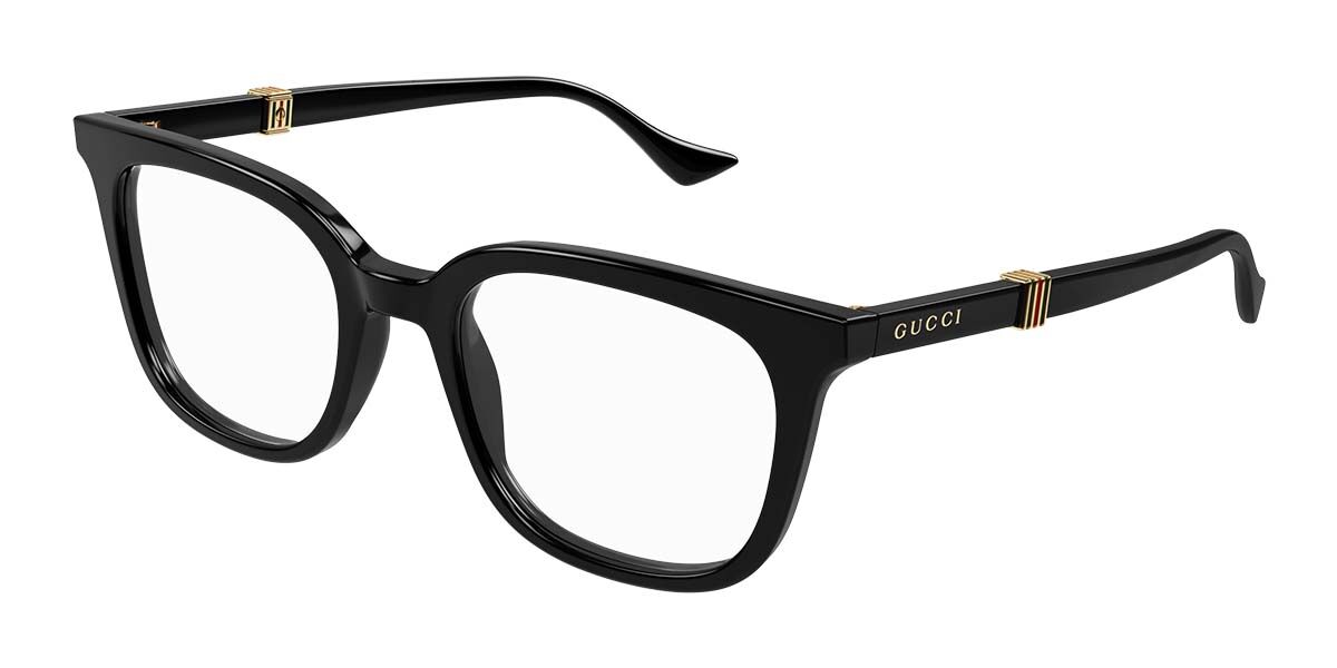 Image of Gucci GG1497O 001 Óculos de Grau Pretos Masculino PRT