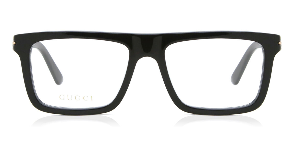 Image of Gucci GG1504O 001 Óculos de Grau Pretos Masculino PRT