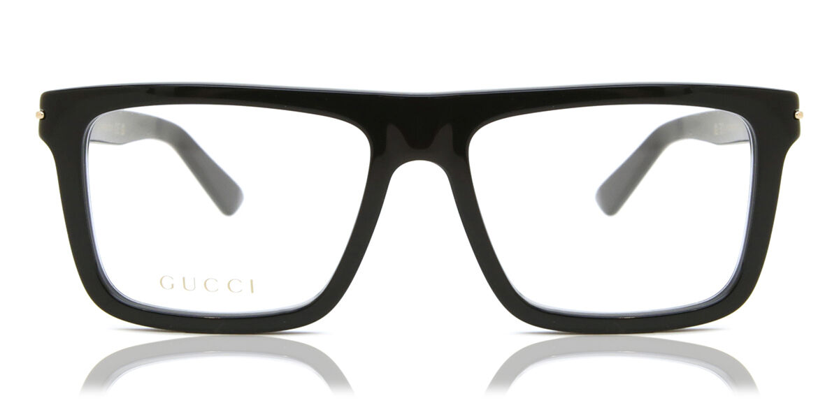Image of Gucci GG1504O 005 Óculos de Grau Pretos Masculino BRLPT