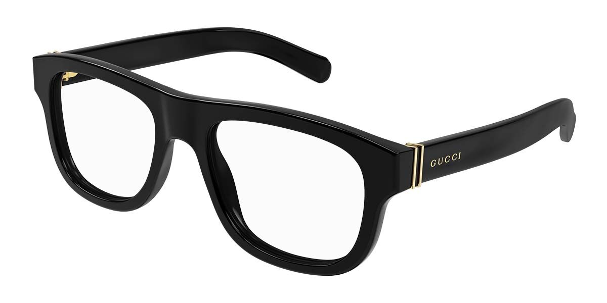 Image of Gucci GG1509O 001 Óculos de Grau Pretos Masculino PRT