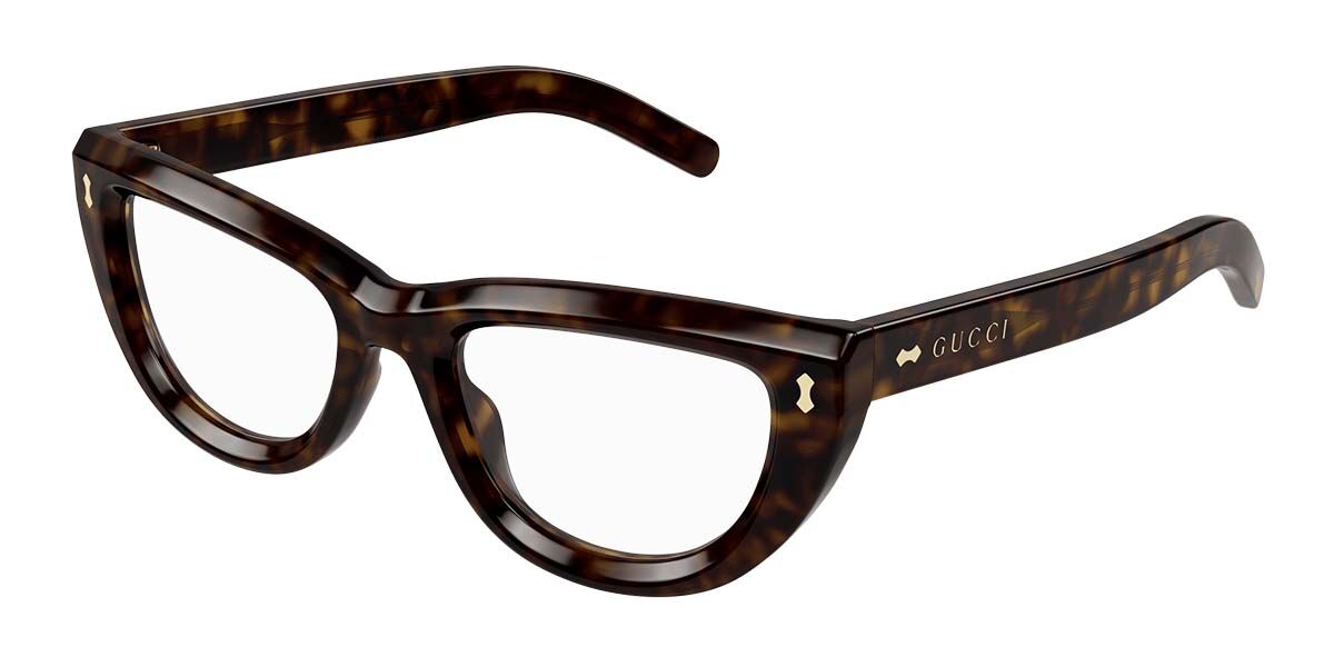 Image of Gucci GG1521O 002 Óculos de Grau Tortoiseshell Feminino BRLPT