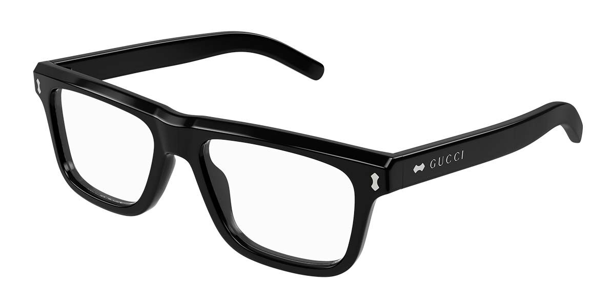Image of Gucci GG1525O 001 Óculos de Grau Pretos Masculino BRLPT