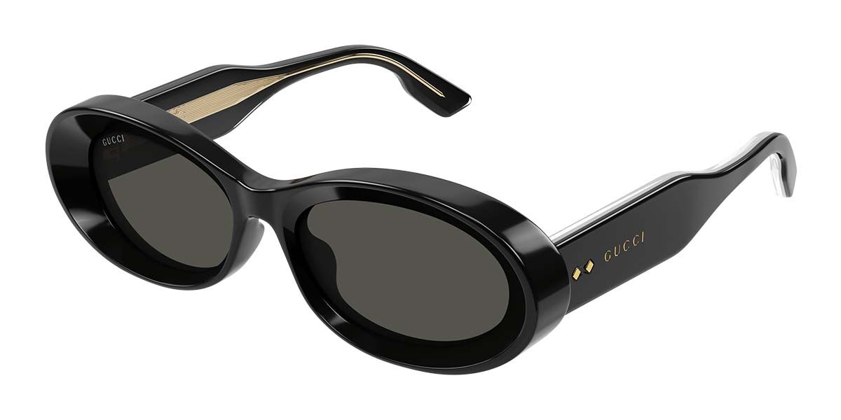 Image of Gucci GG1527S 001 54 Lunettes De Soleil Femme Noires FR