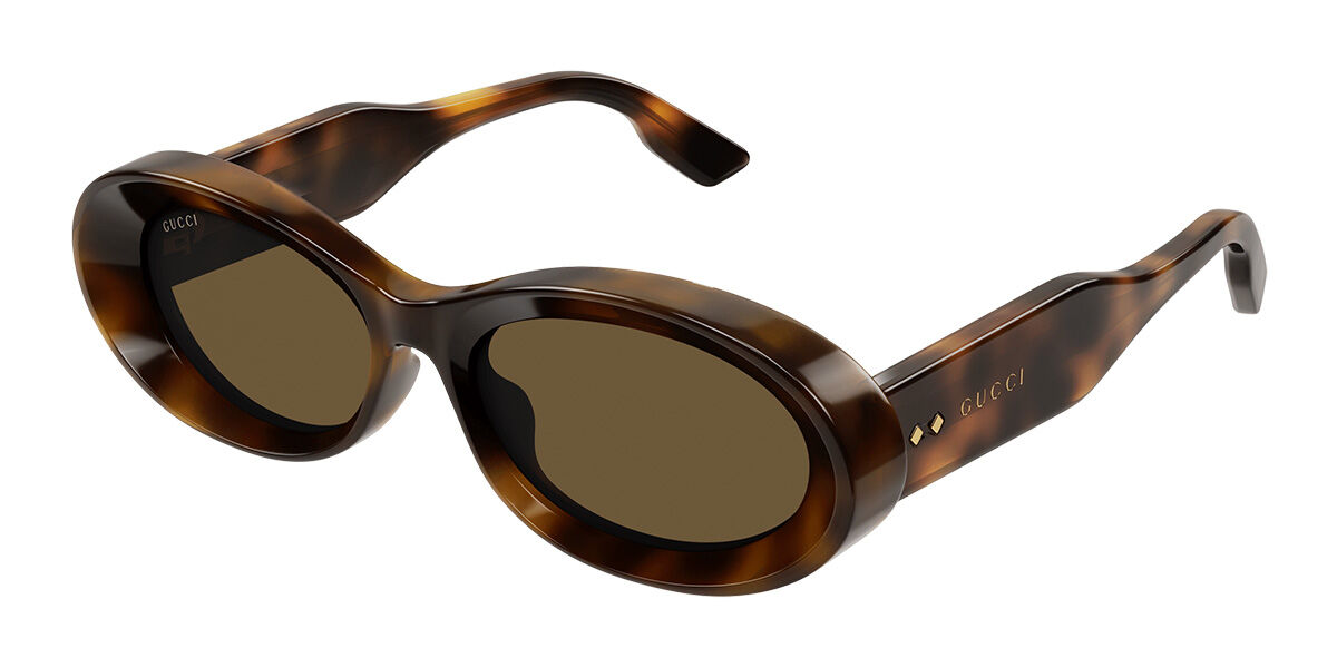 Image of Gucci GG1527S 002 54 Lunettes De Soleil Femme Tortoiseshell FR