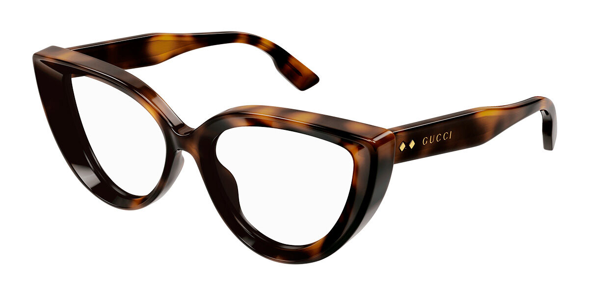 Image of Gucci GG1530O 002 Óculos de Grau Tortoiseshell Feminino BRLPT