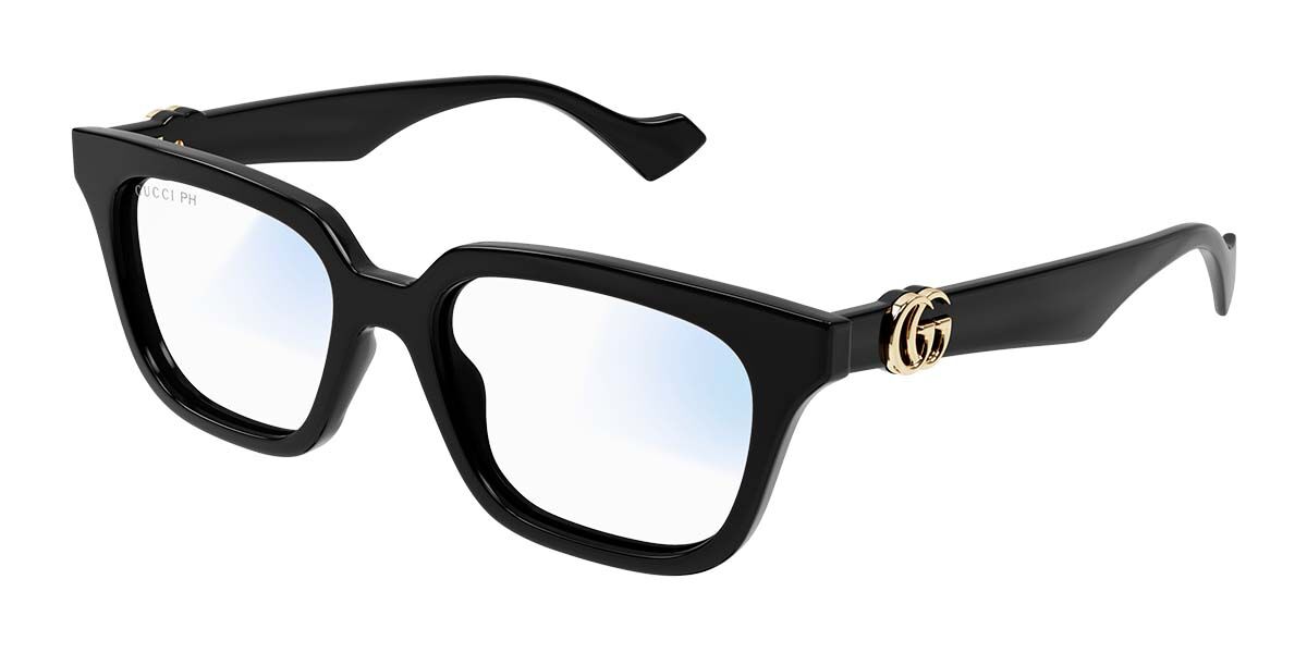 Image of Gucci GG1536S 001 Óculos de Grau Pretos Feminino PRT