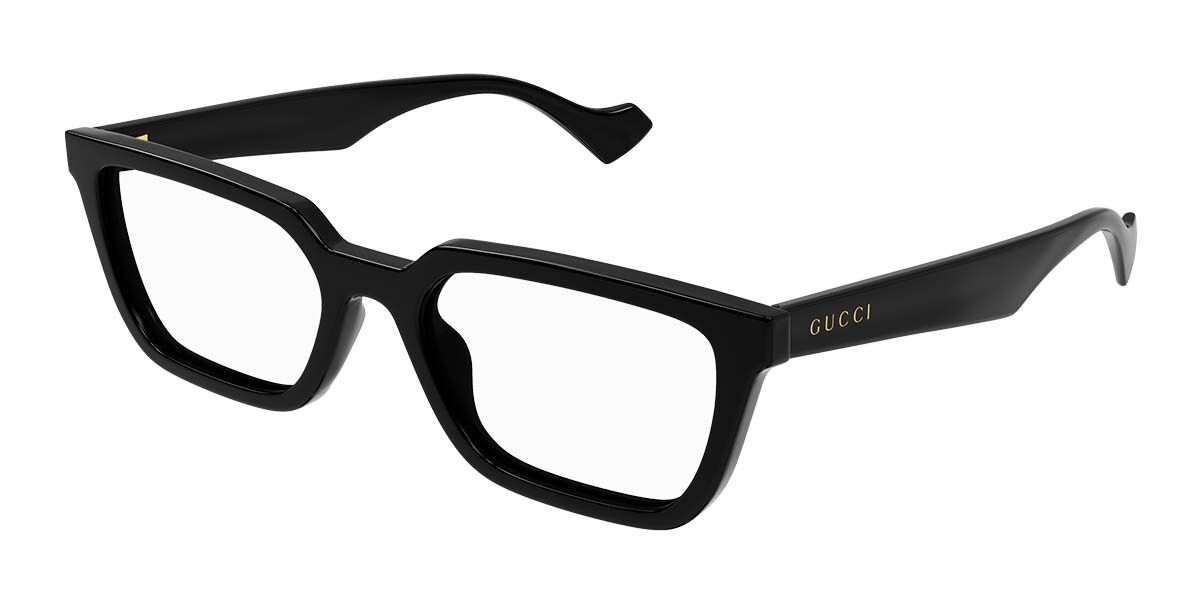 Image of Gucci GG1539O 001 Óculos de Grau Pretos Masculino PRT