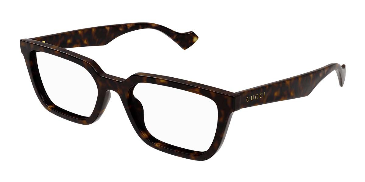 Image of Gucci GG1539O 002 Óculos de Grau Tortoiseshell Masculino BRLPT