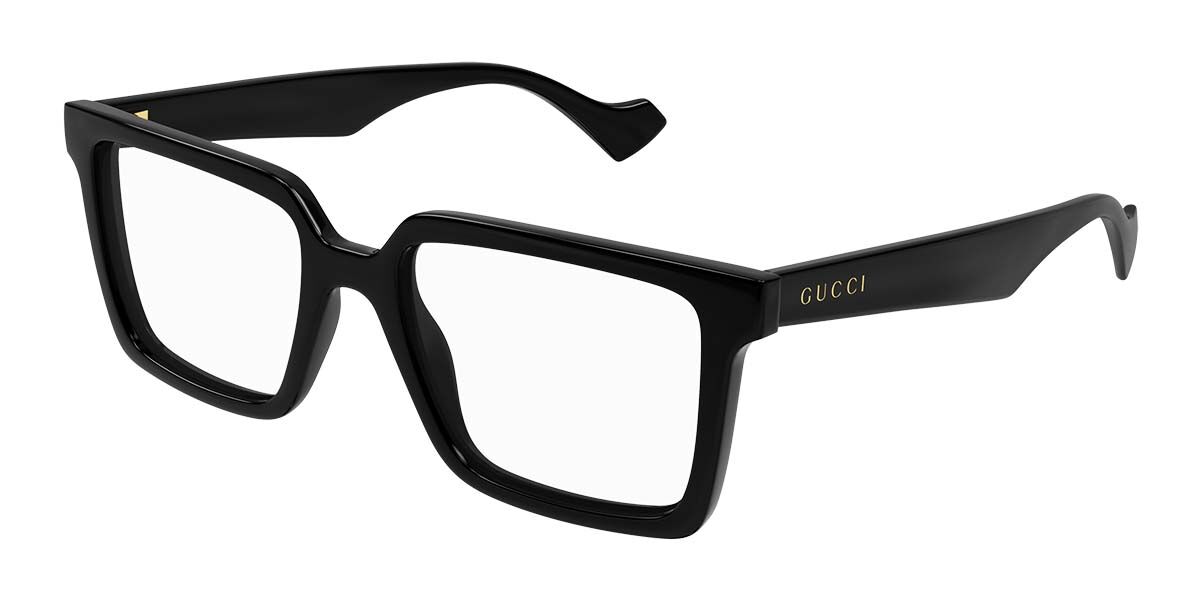Image of Gucci GG1540O 005 Óculos de Grau Pretos Masculino PRT