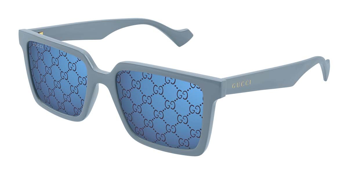 Image of Gucci GG1540S 003 Óculos de Sol Azuis Masculino BRLPT