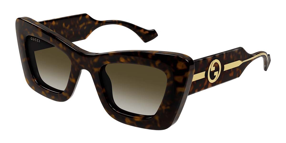 Image of Gucci GG1552S 002 Óculos de Sol Tortoiseshell Feminino PRT