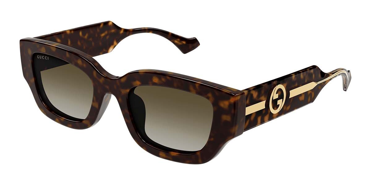 Image of Gucci GG1558SK 002 Óculos de Sol Tortoiseshell Feminino BRLPT