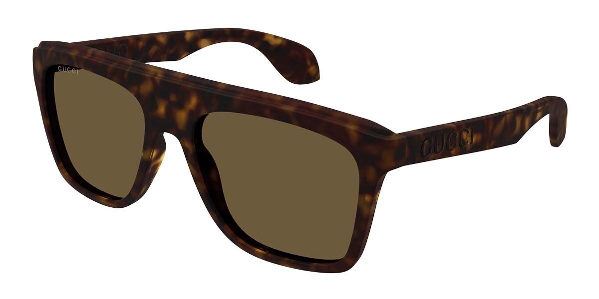 Image of Gucci GG1570S 002 Óculos de Sol Tortoiseshell Masculino PRT