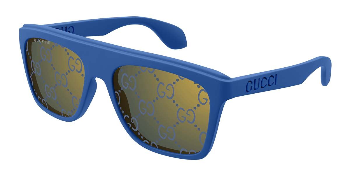 Image of Gucci GG1570S 004 Óculos de Sol Azuis Masculino BRLPT