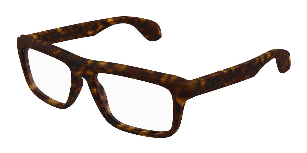 Image of Gucci GG1572O 002 Óculos de Grau Tortoiseshell Masculino BRLPT