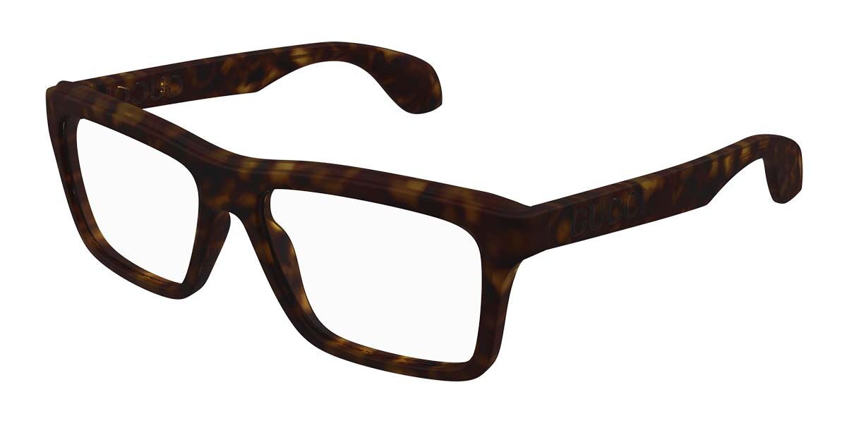 Image of Gucci GG1573O 002 Óculos de Grau Tortoiseshell Masculino BRLPT